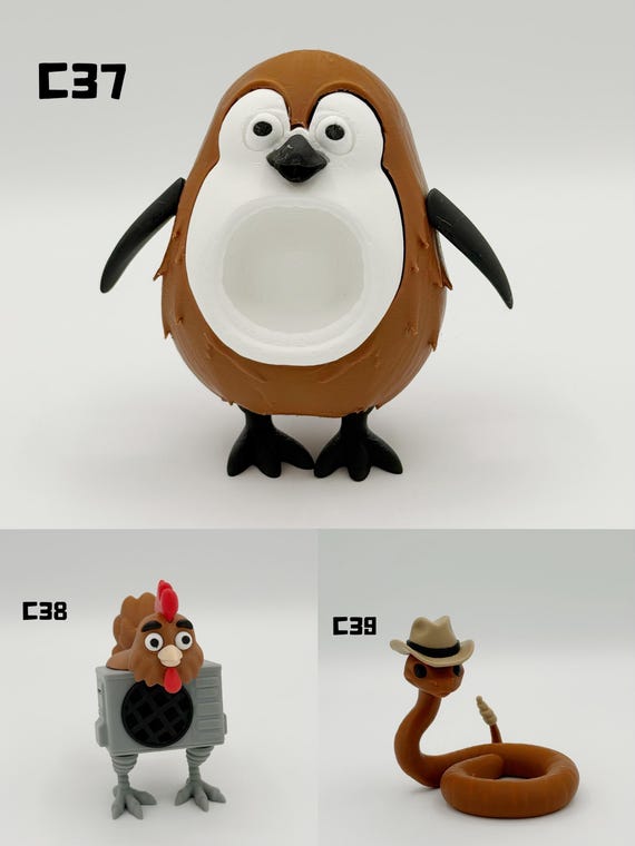 3D Printed Italian Brainrot Figurine: Karkerkar, Pot-hotspot