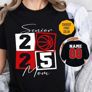 Aangepast basketbalshirt senior moeder, basketbalshirt senior senior moeder, shirt senior nachtmoeder, gepersonaliseerd naamnummer, sportshirt senior.