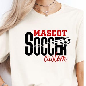 Custom Soccer mom Shirt, School Spirit Wear, Team Spirit Wear, Spirit wear Shirt Soccer Hoodie, Team Soccer Sweatshirt, Soccer Aunt