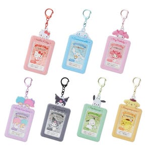Tarjeteros oficiales de Sanrio Japón: ideales para tarjetas fotográficas, tarjetas de identificación y tarjetas opal de Kpop.