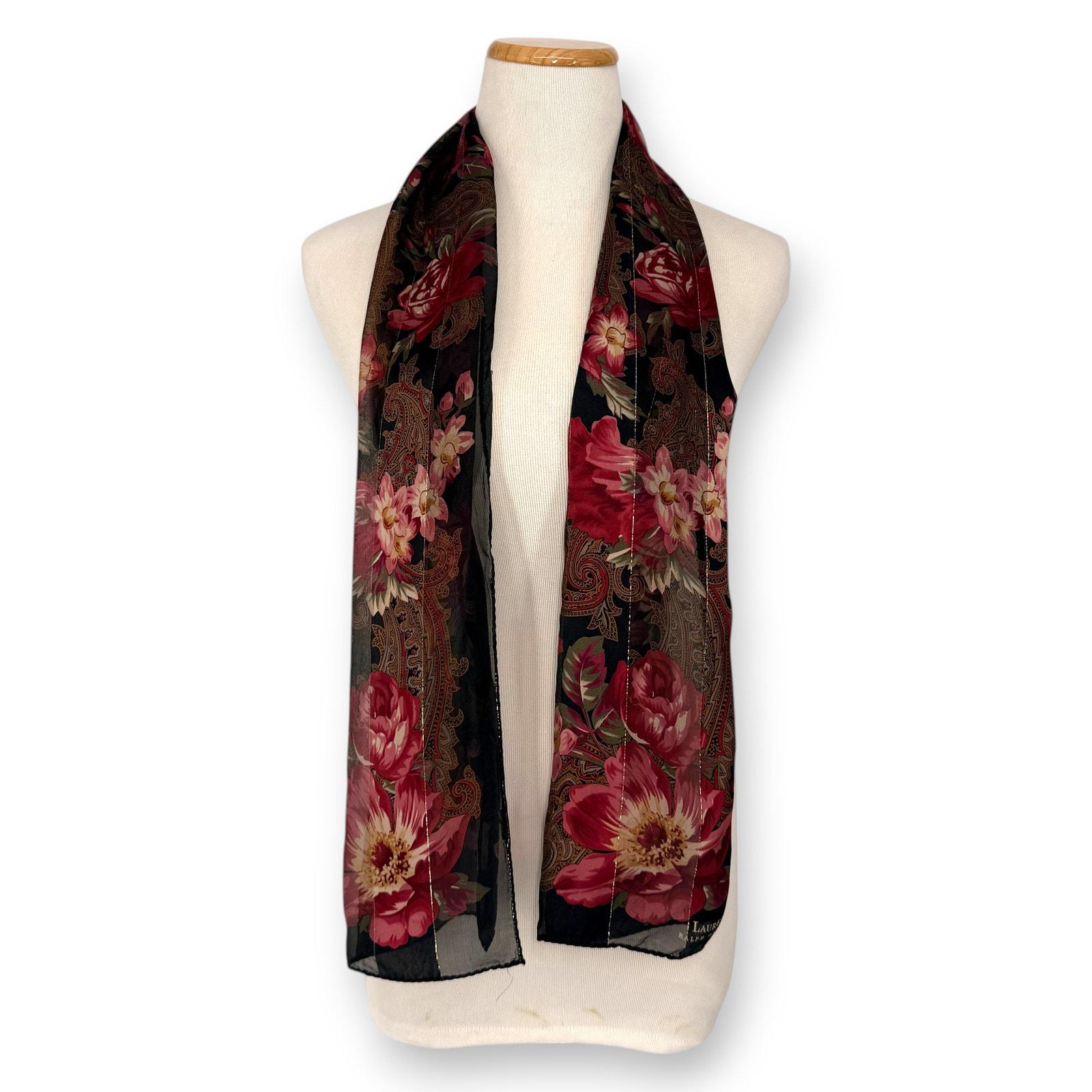 Vintage Ralph Lauren Scarves - Etsy