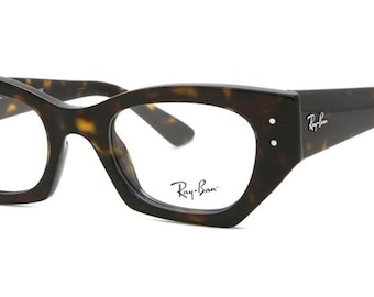 RAY-BAN Eyeglasses RB 7330 Zena 8320 49-22 145 Dark Havana Tortoise Frames