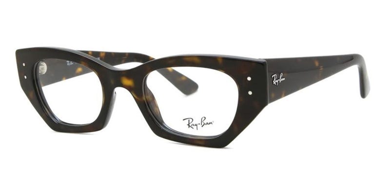 RAY-BAN Eyeglasses RB 7330 Zena 8320 49-22 145 Dark Havana Tortoise Frames image 1