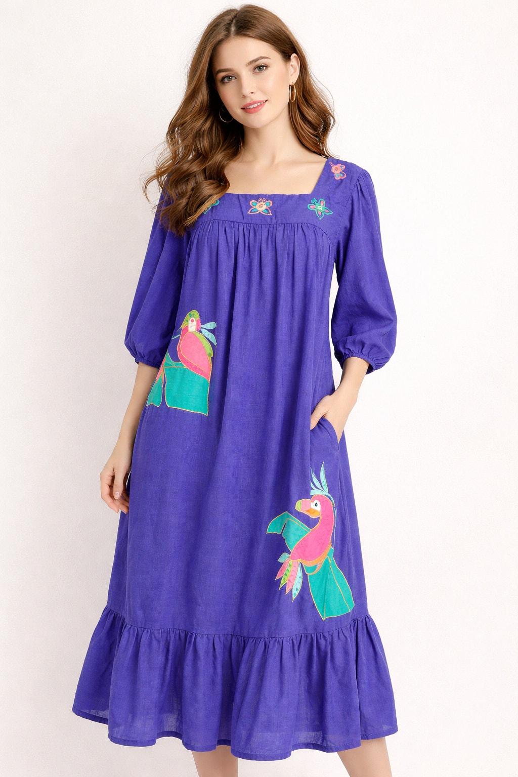Toucan Dress - Etsy