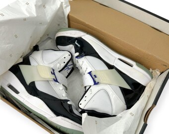 Jordan Flight 45 High Concord Basketball Sneaker Shoe US 8 With