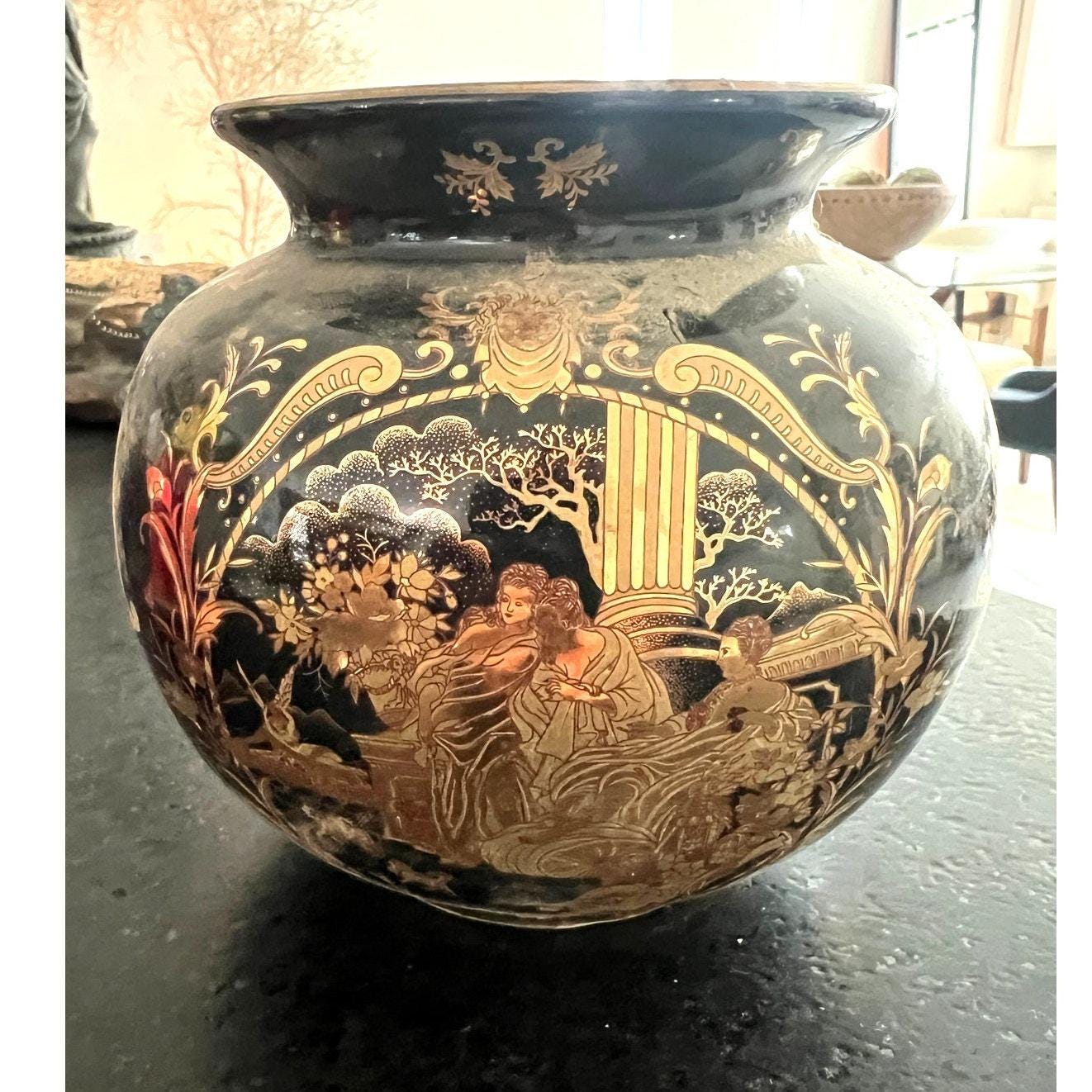 Greek Vase 24k Gold - Etsy
