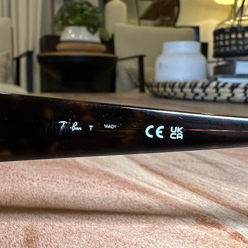 RAY-BAN Eyeglasses RB 7330 Zena 8320 49-22 145 Dark Havana Tortoise Frames image 7