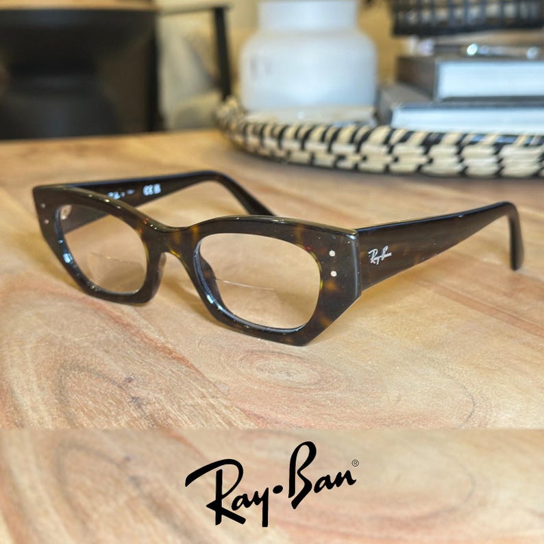 RAY-BAN Eyeglasses RB 7330 Zena 8320 49-22 145 Dark Havana Tortoise Frames image 3