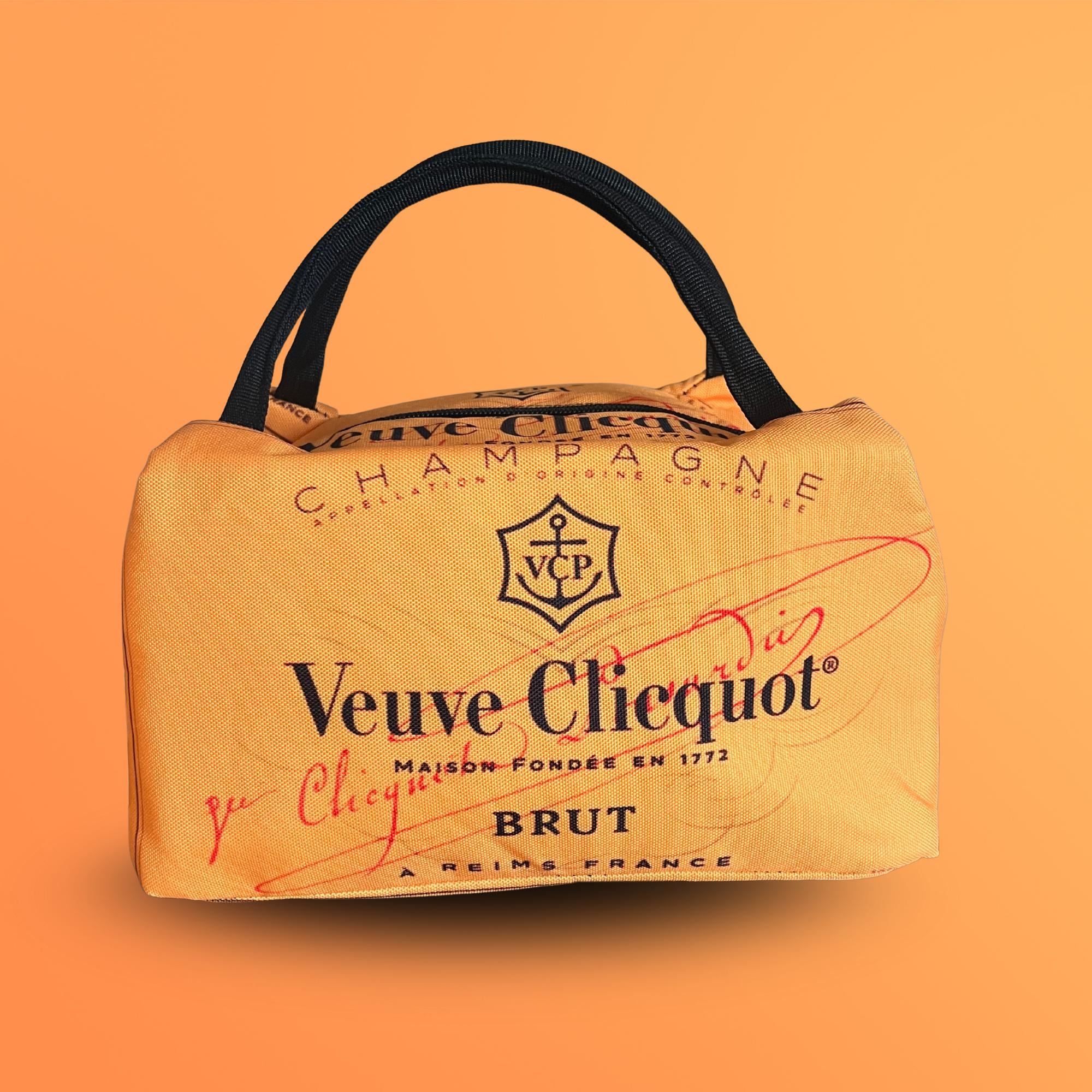 Veuve Clicquot Insulated Lunch Tote Luxury Champagne Orange Picnic