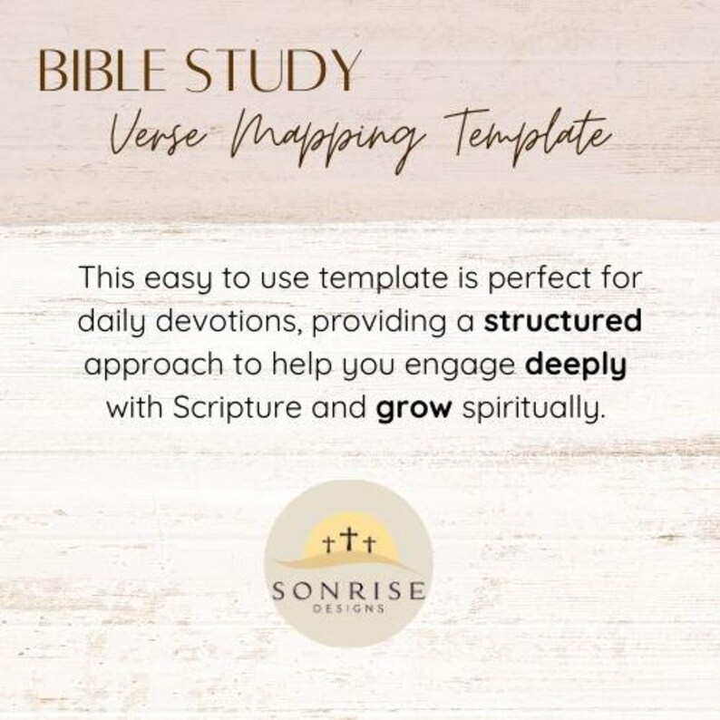 Bible Verse Mapping Template | Bible Study | Scripture Mapping ...