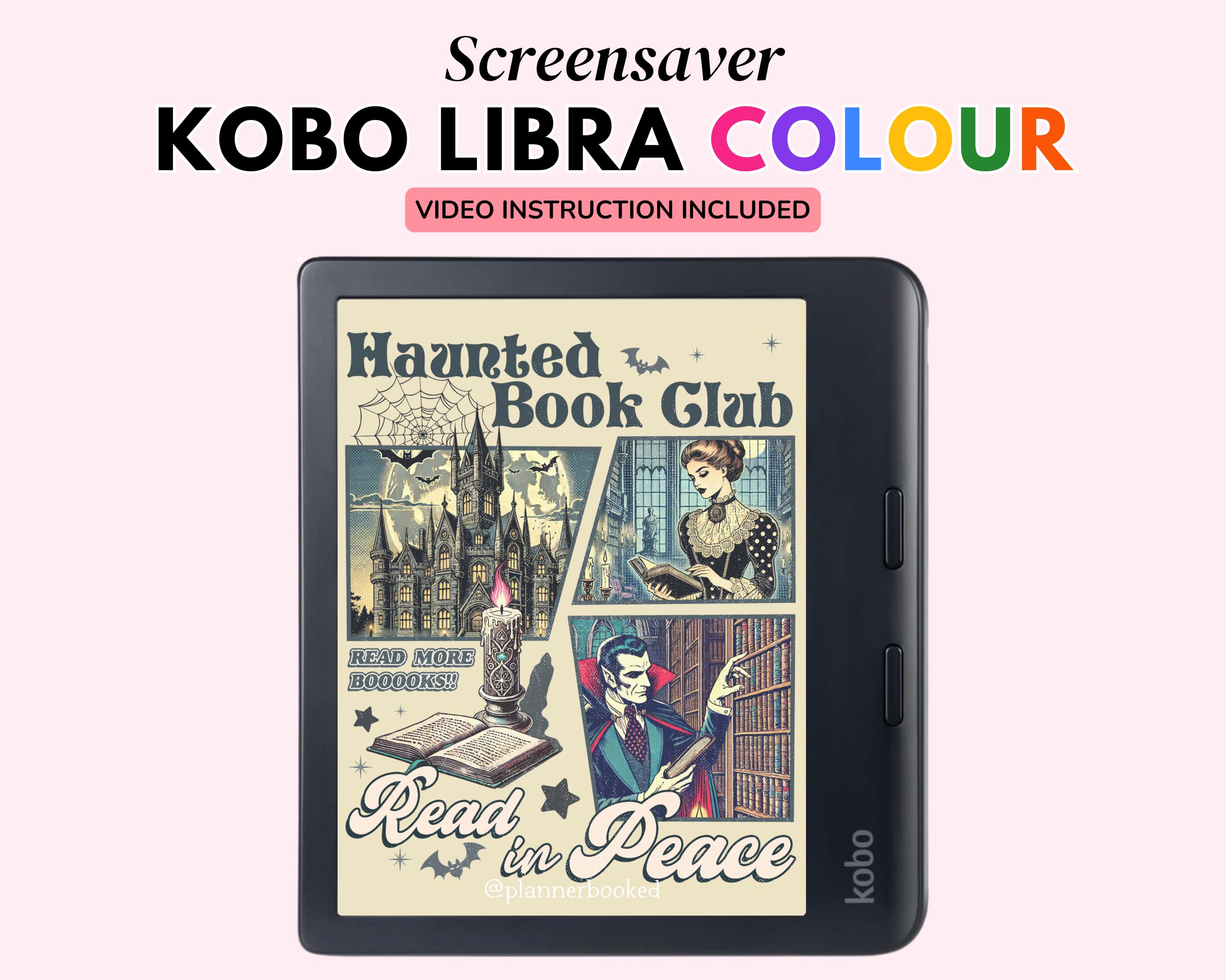 Kobo Libra Colour, Kobo Kindle Screensaver, Kobo Kindle Lock