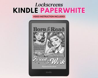 Écran de verrouillage Kindle Colorsoft, Écran de verrouillage Kindle, Kindle Paperwhite, Économiseur d'écran Kindle, Papier peint Kindle
