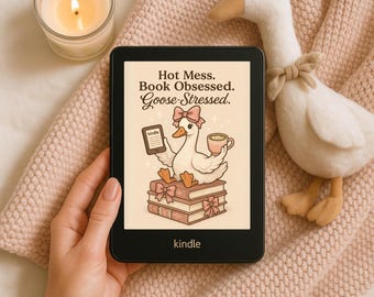 Kindle Colorsoft Ekran blokady, zabawny niestandardowy wygaszacz ekranu dla Kindle Paperwhite Digital Download Estetyczna tapeta Kindle Scribe Kindle Basic