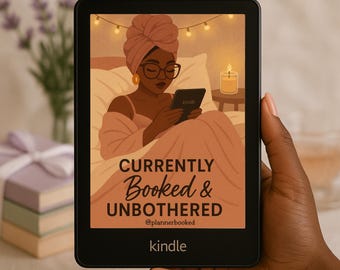 Black Girl Kindle Lock Screen, Kindle Colorsoft and Kindle Paperwhite Screen Saver, Kindle Scribe Kindle Basic Wallpaper, Digital Download