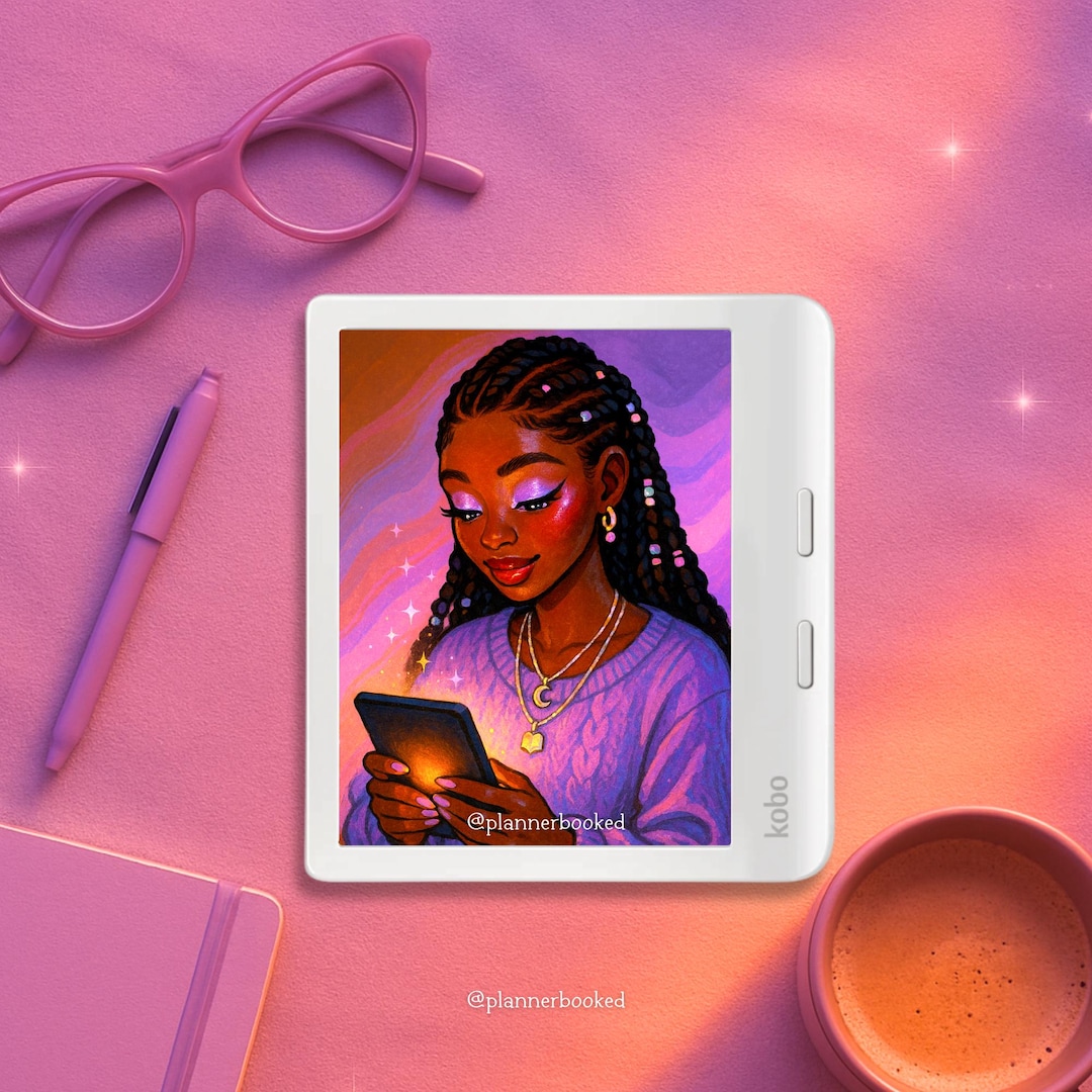 Kobo Libra Screen Saver – E-reader PNG Wallpaper for Kobo Colour, Clara ...