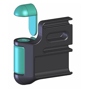 Wera Tool Check Mini / Complemento modular para Rapidaptor, Knipex Cobra XS y luz LED (Klarus / Brennenstuhl / Flintronic)