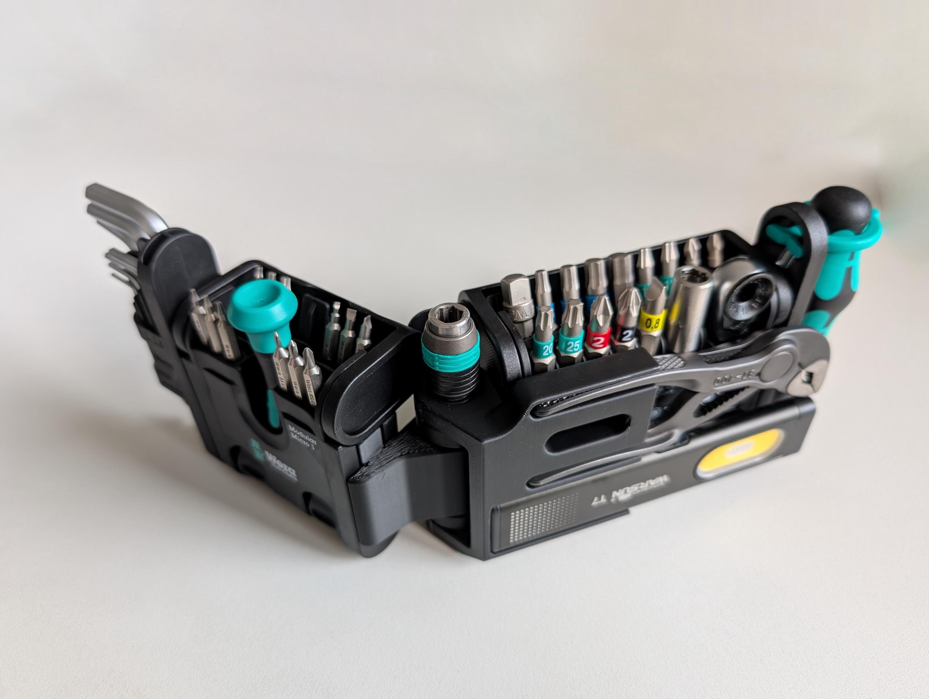 Wera Tool Check Modular Add-on for Rapidaptor, Knipex Cobra