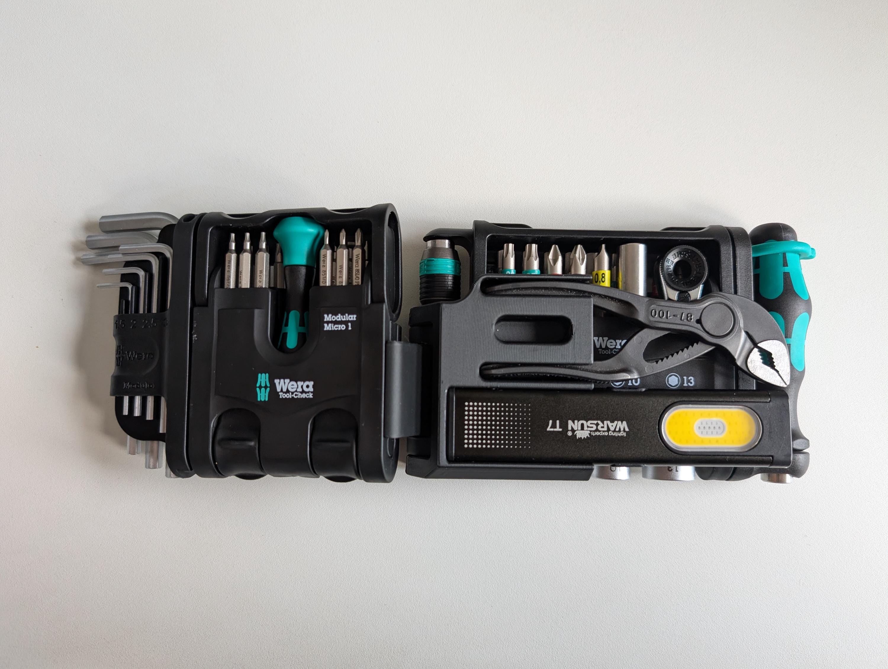 Wera Tool Check Modular Add-on for Rapidaptor, Knipex Cobra XS and