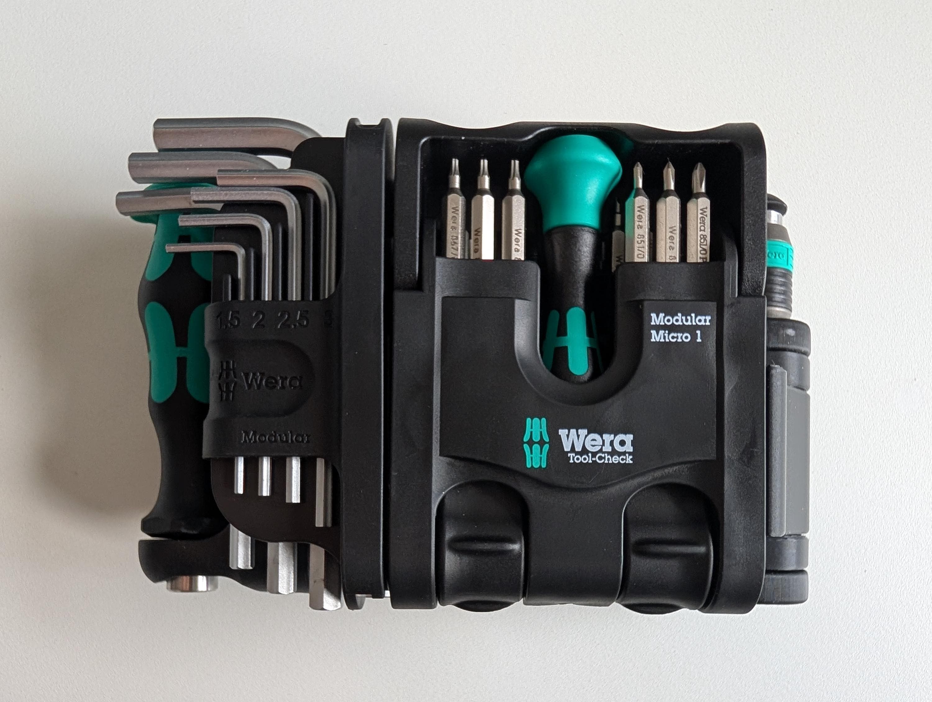 Wera Tool Check Modular 1 Add-on for Rapidaptor, Knipex