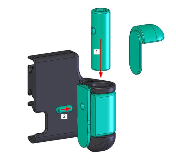 Wera Tool Check Mini / Modular Add-on for Rapidaptor, Knipex Cobra