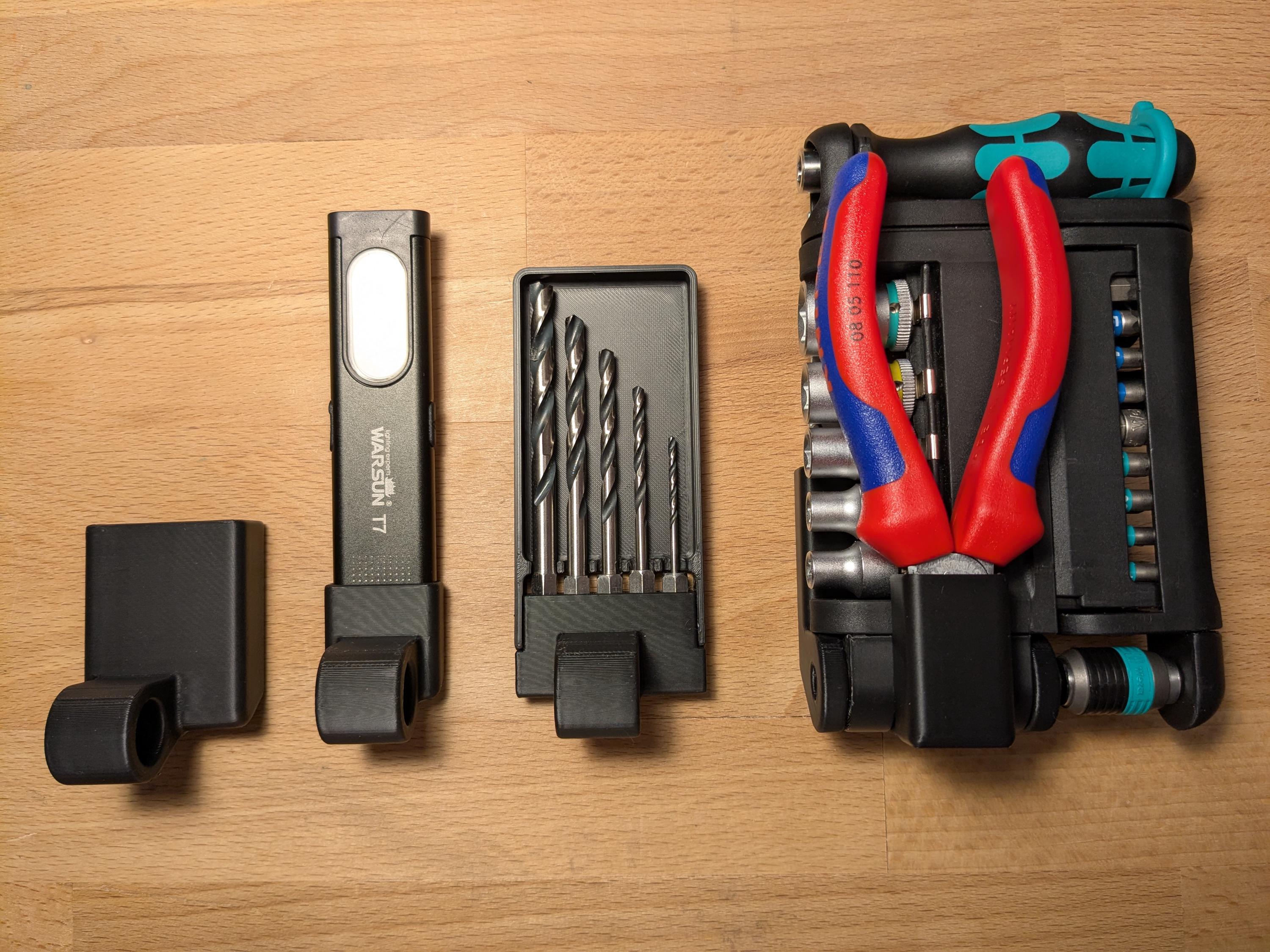Wera Tool Check Mini / Modular Add-on Rapidaptor, Knipex Cobra