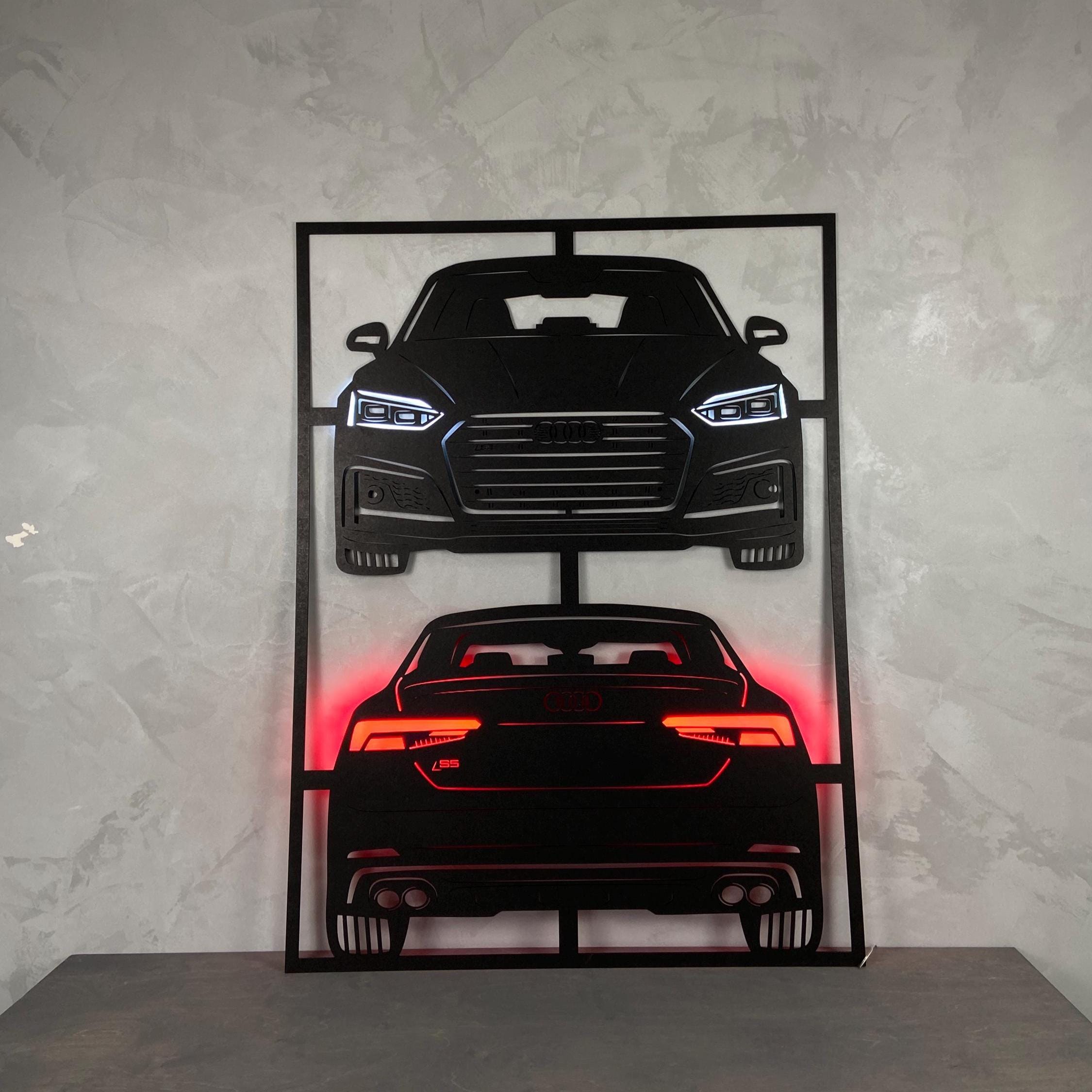 Audi wall clock - Etsy 日本