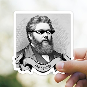 De wolfsmelk sticker, grappige Charles Spurgeon sticker, gereformeerde theologie religieuze sticker, geloof, spiritueel, religieuze computer sticker