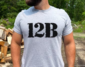 Army 12B Combat Engineer T-Shirt, 12 Bravo Sapper Shirt, Military Engineer Tee, Combat Engineer Gift, 12B MOS T-Shirt