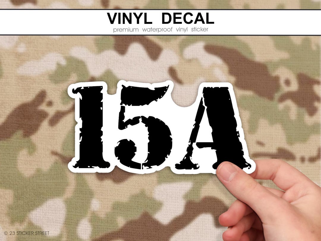 15A MOS Decal for Aviation Officer, Flight Operations Gift, Helicopter ...
