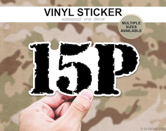 15P Army MOS Sticker for Aviation Operations Specialist | U.S. Army Aviation Support Sticker, Military MOS Pride, Soldier Veteran Gift