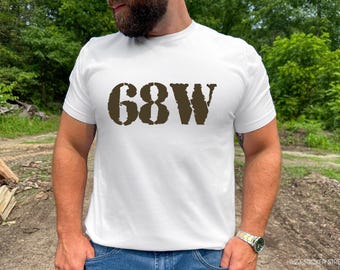 68W Combat Medic Shirt, Army Medic T-Shirt, 68 Whiskey Apparel, Military Medic Tee, Veteran Medic Shirt, Tactical Medic Clothing