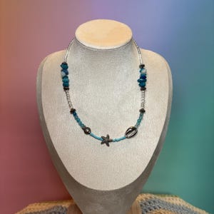 Beachy beaded necklace