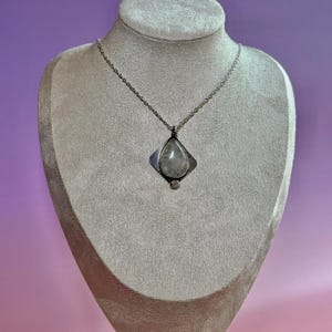 Sterling Silver Quartz Necklace
