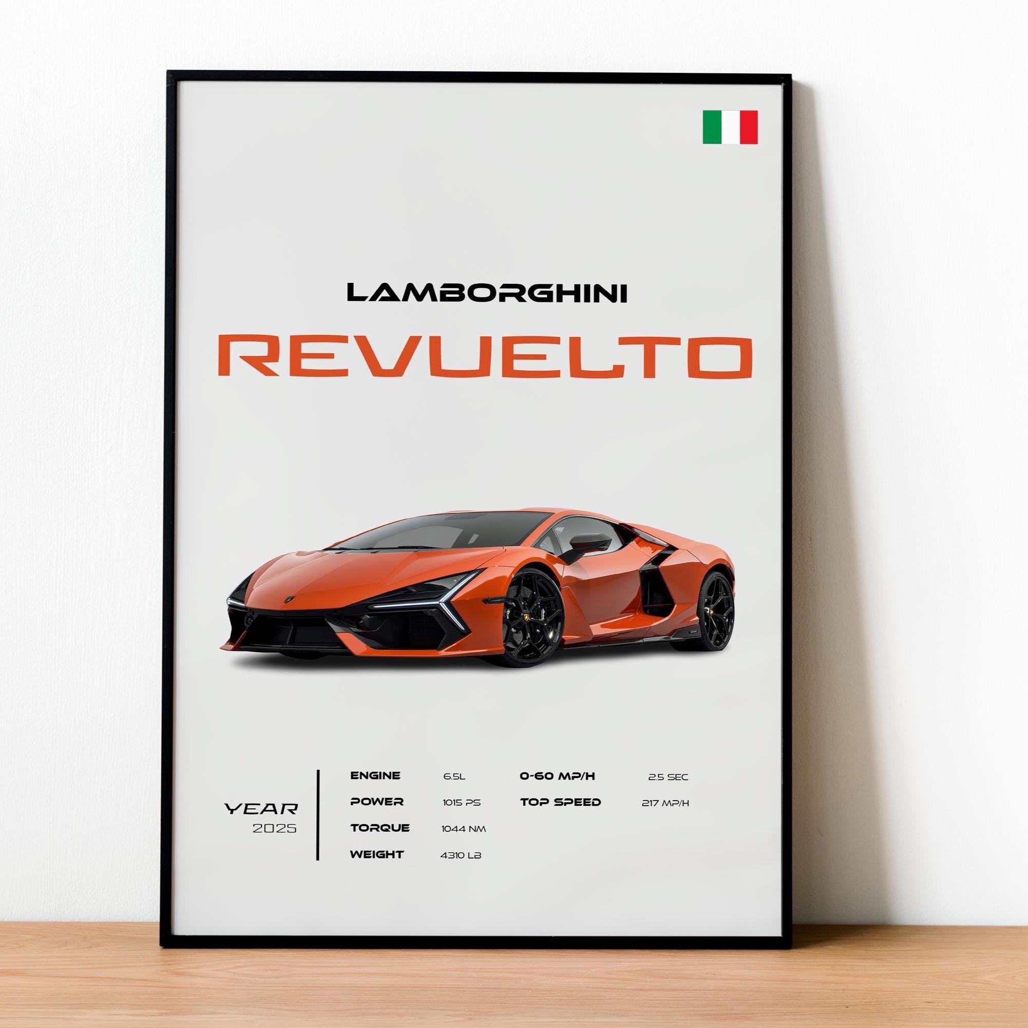 Lamborghini revuelto - Etsy 日本