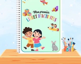 Mein erstes gebrauchsfertiges Heft – Lernaktivitäten für Kinder von 1–3 Jahren | Feinmotorik, Farben und Formen lernen