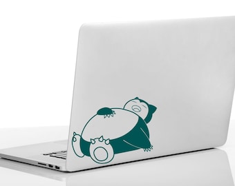 Snorlax vinyl decal