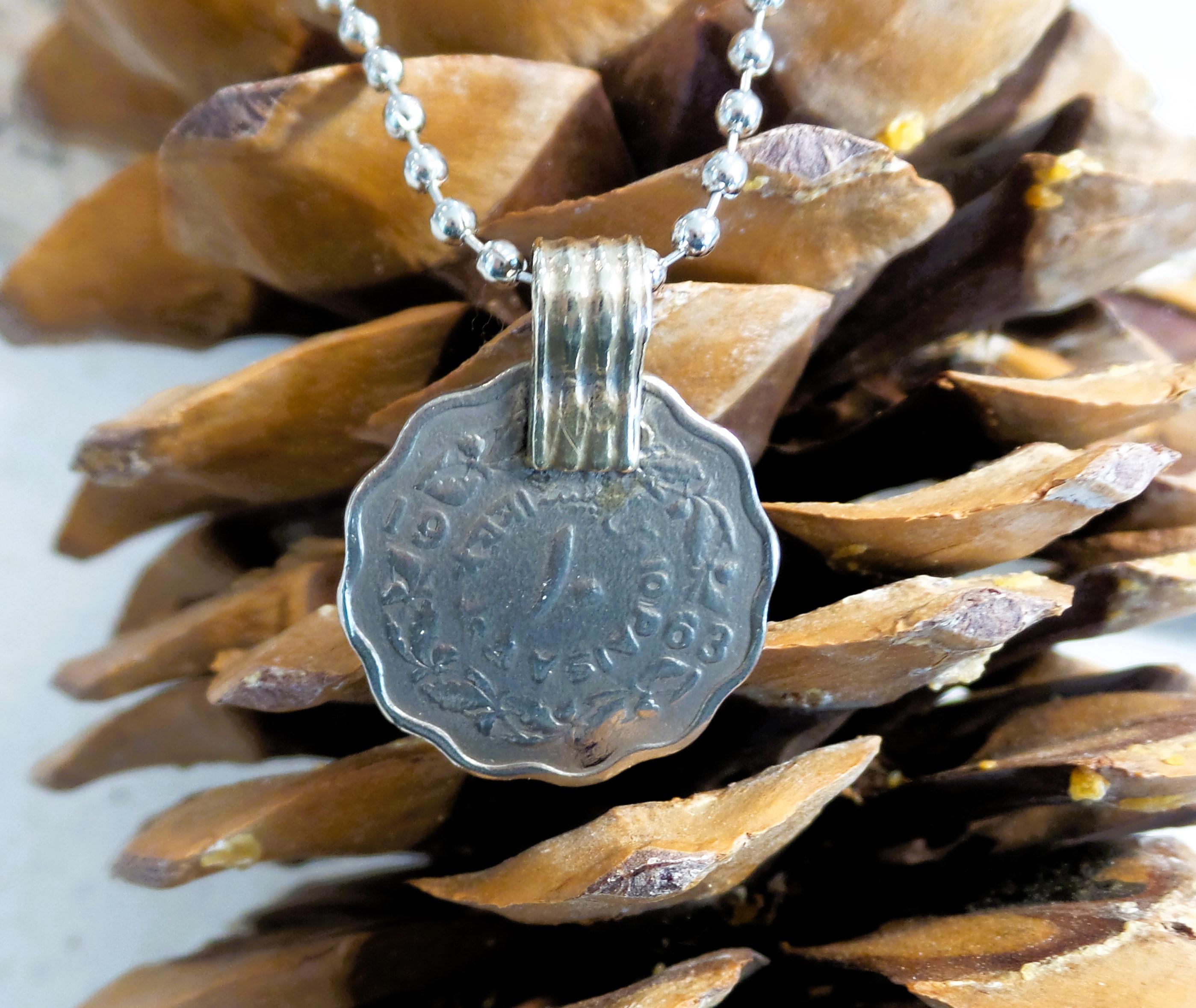 1963 coin pendants - Etsy 日本