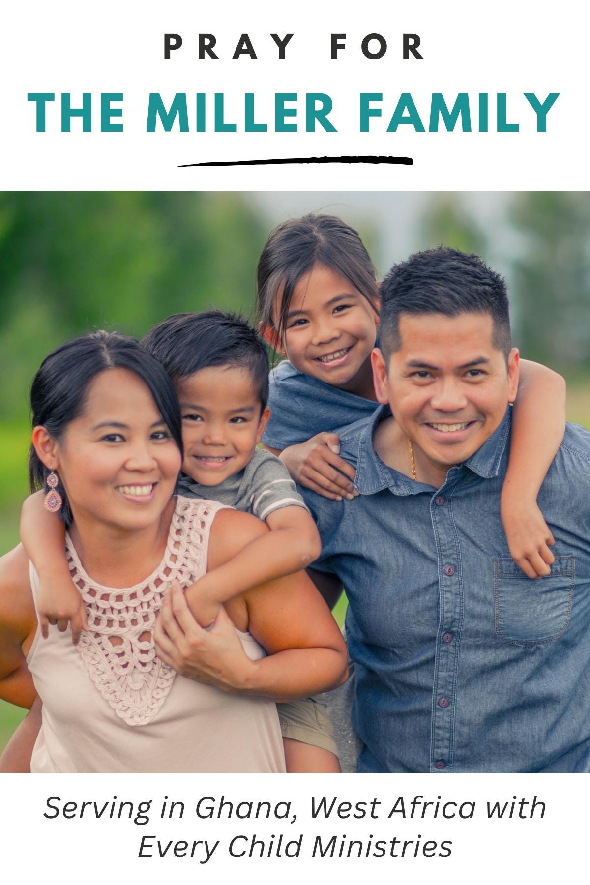 Missionary Prayer Card Template: Customizable Canva Design (digital ...