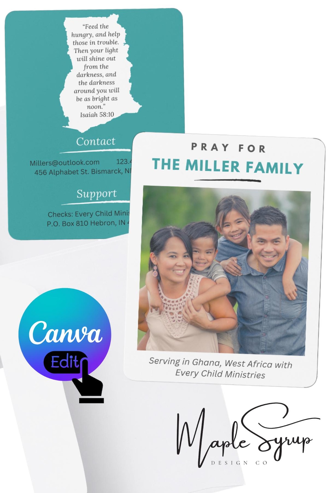 missionary-prayer-card-template-completely-customizable-editable