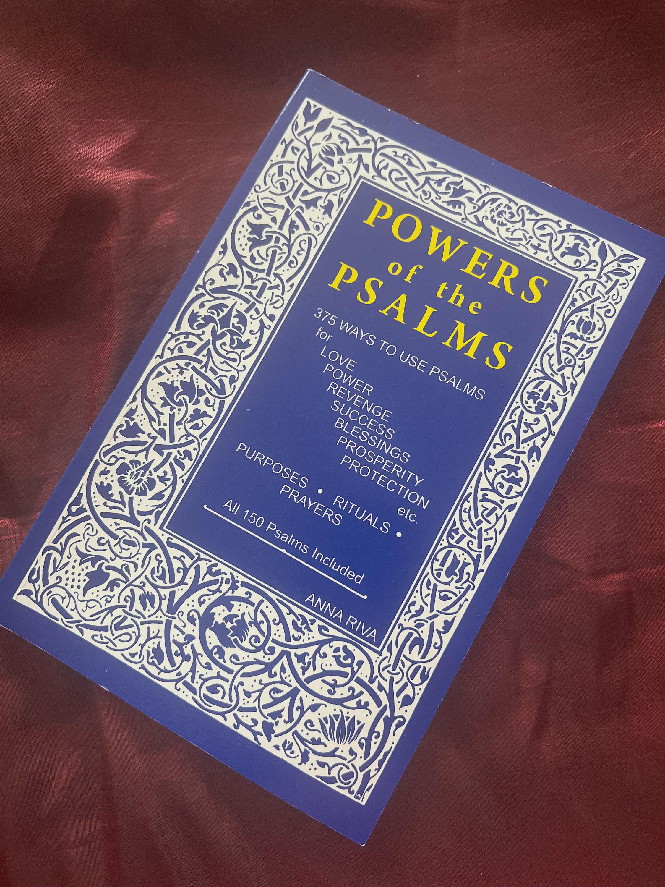 Book- Power of the Psalms - Etsy