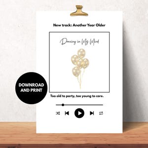 Biglietti di compleanno sarcastici: troppo vecchi per fare festa, troppo giovani per preoccuparsene - Biglietto di compleanno stampabile | Divertente biglietto d'auguri piegato 5x7 digitale scaricabile