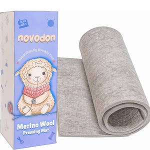 Novodon Merino Wool Pressing Mat for Quilting & Ironing  (22&quot; x 60&quot;)  5 Feet long!