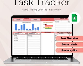 Suivi des tâches du projet, priorité des tâches, suivi des feuilles Google, liste des tâches, calendrier du responsable, modèle de feuille de calcul liste de contrôle, suivi des objectifs