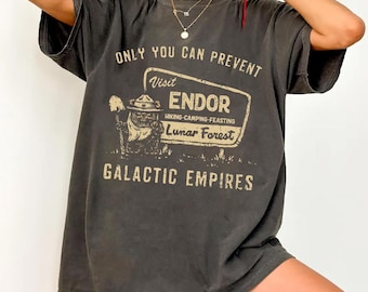 Comfort Colors Ewok Star Wars Shirt, Ewok Endor National Park Protect Our Forest Shirt, Vintage Star Wars Forest Camp Shirt, Disney Shirts