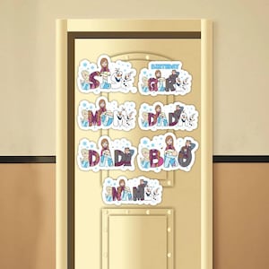 Disney Frozen Cruise Magnets, Elsa Magnets, Princess Birthday Magnet, Disney Olaf Magnet, Family Cruise Magnets, Cruise Ship Stateroom Door