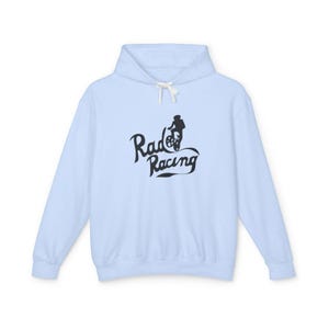 Rad, Rad Racing Unisex Lightweight Hooded Sweatshirt - Perfect for Cyclists, Gifts for Riders, Custom Sportswear, Summer Hoodies