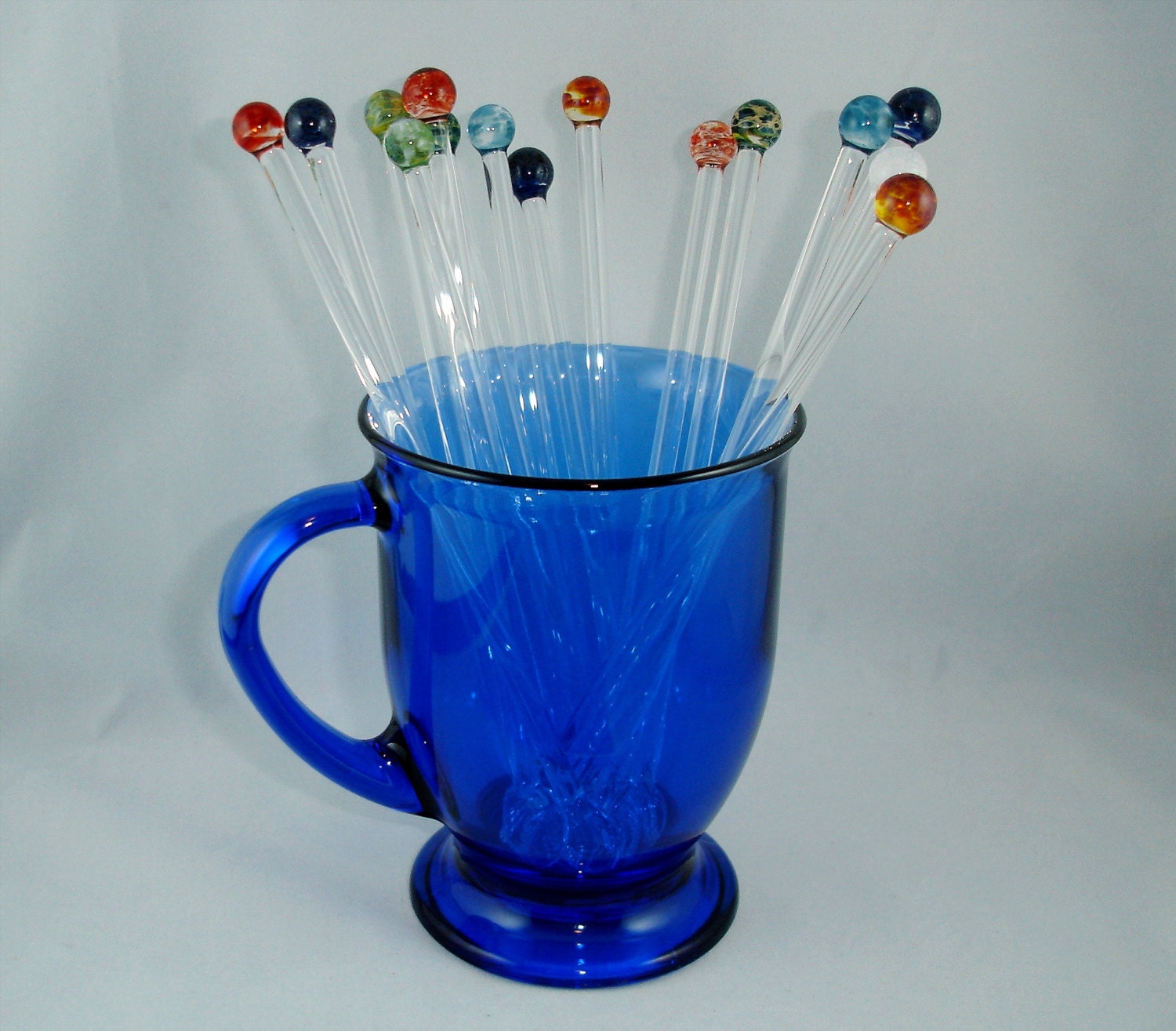 Glass Drink Coffee Cocktail Stir Sticks Swizzle Sticks Etsy