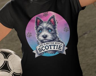 Skotsk terrier, skotsk terrier, skotsk terrier, skotsk terrier, skotsk terrier, skotsk terrier