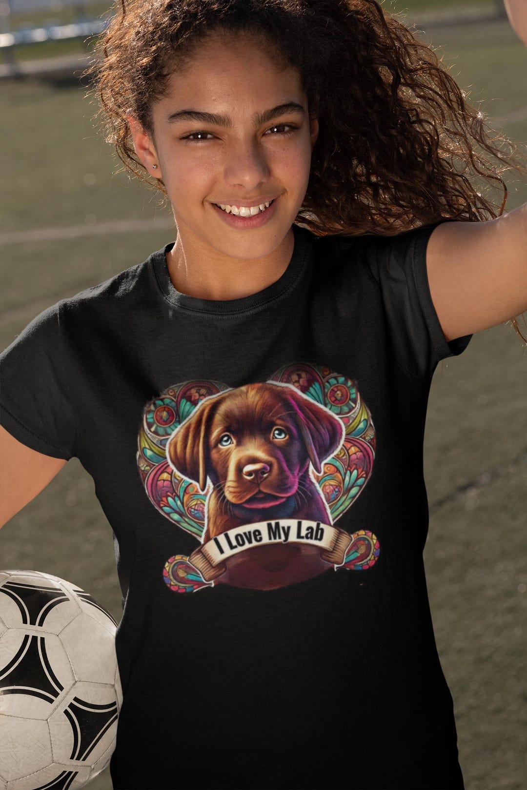 Labrador Retriever Shirt I Love My Lab Tee Cute Dog Lover Gift Funny ...
