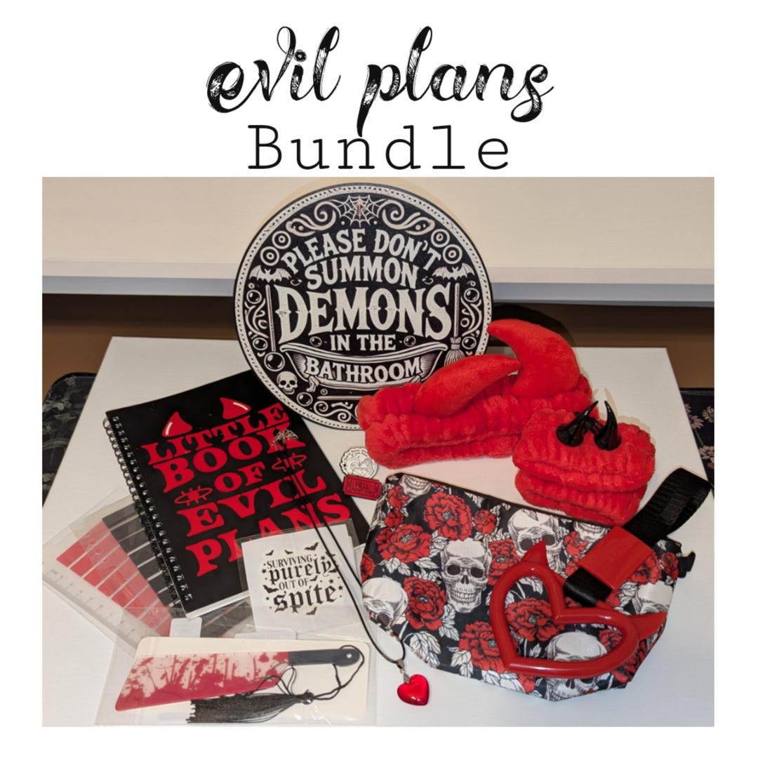 Evil Plans Kit - Etsy